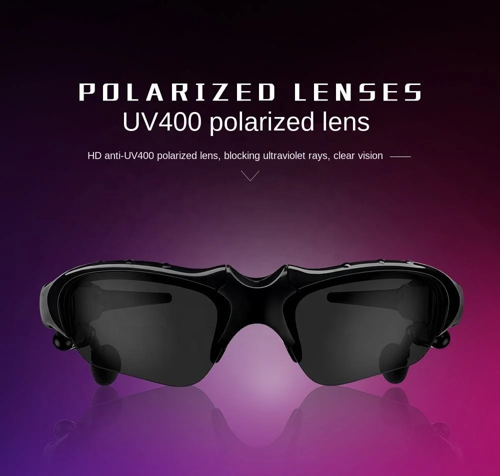 New sunglasses smart earphone driving headset smart sports glasses with headset 5.1 sunglasses