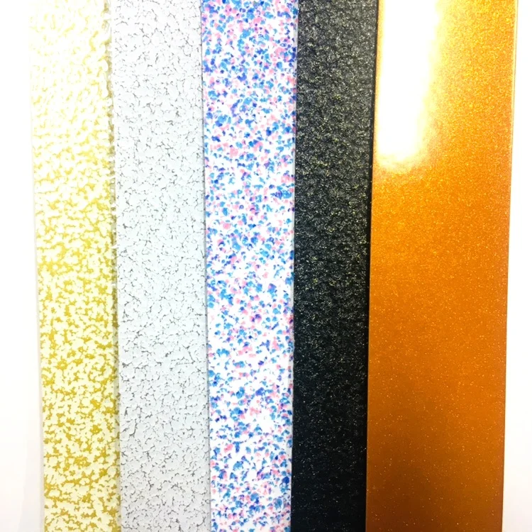 Gold powder coating paint