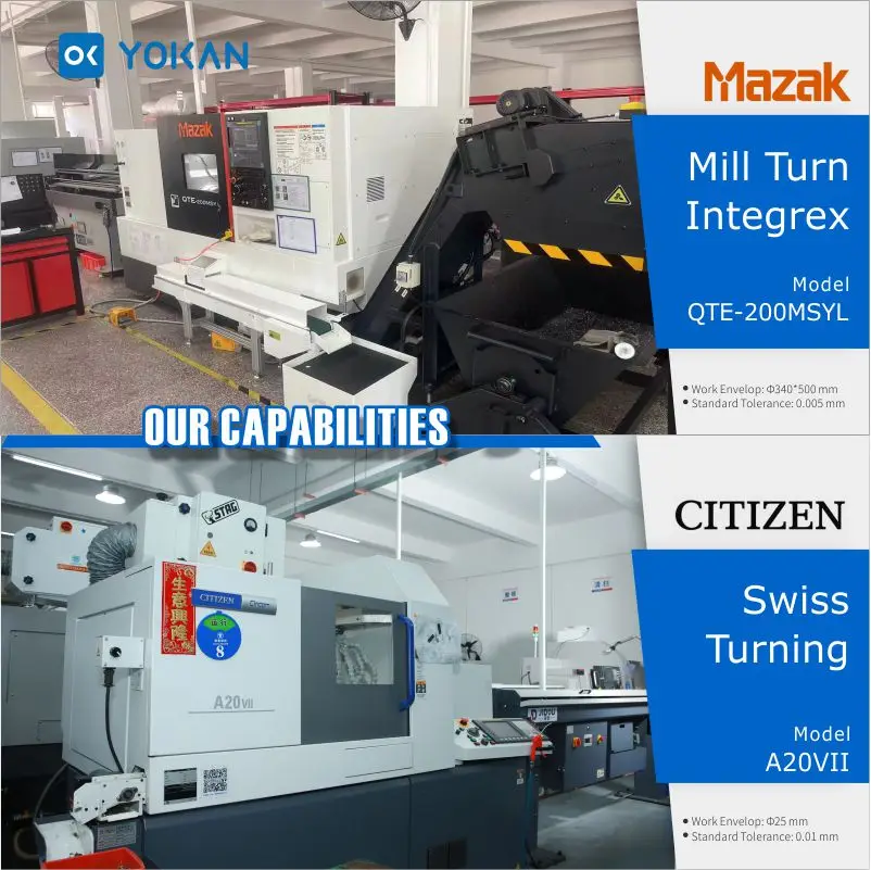 Custom CNC Machining of Metal Parts Rapid Prototyping Service for Aluminum Steel Stainless Steel with High Quality Manufacturing