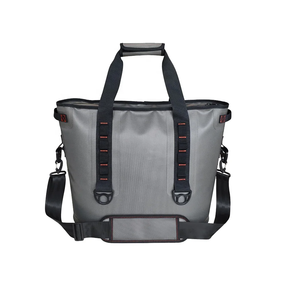 Custom Logo Tpu  Cooler 72 Hours Ipx7 Outdoor Sports Portable soft cooler Waterproof Zipper Thermal Insulated Tote Cooler