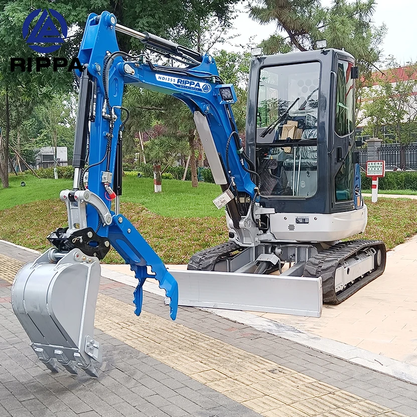 Rippa Factory Direct Delivery Good Products Assured Products Hydraulic Crawler Mini Digger 2 Ton 3.5 Ton Mini Excavator