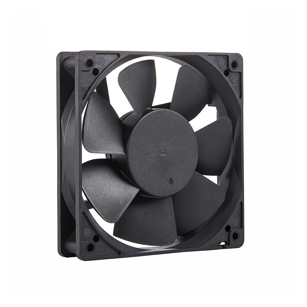 
Hot sale 120*120*25mm big cfm 4pin dc axial exhaust cooling computer fan 