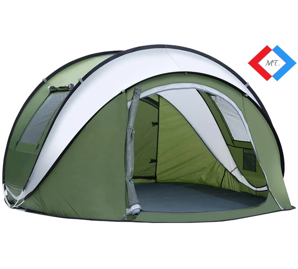 Easy 3-4 Person Customized Pop Up Camping Tent cheap pop up tents