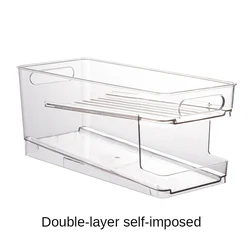 Cheap Freezer Milk Organizer Beer Beverage Refrigerator Storage Box Pet Plastic T