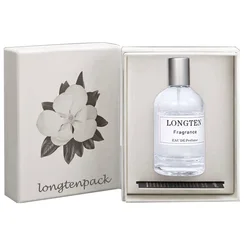 Wholesale perfumes Logo Packaging Boston unique Shape 30ml 50ml 100ml Glass Perfume Bottles With Cap Box