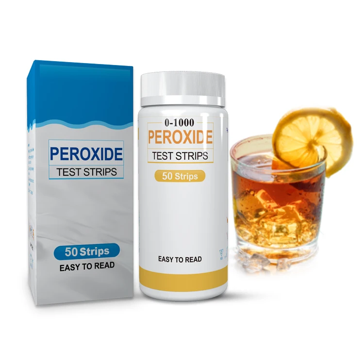 Hydrogen peroxide test paper H2O2 strips water quality hydrogen strip