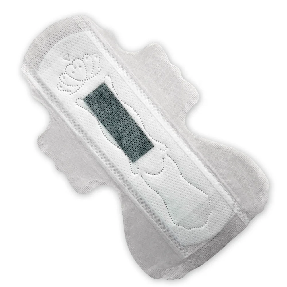 Органические менструальные прокладки, прокладки с отрицательными ионами, Женские бамбуковые гигиенические прокладки