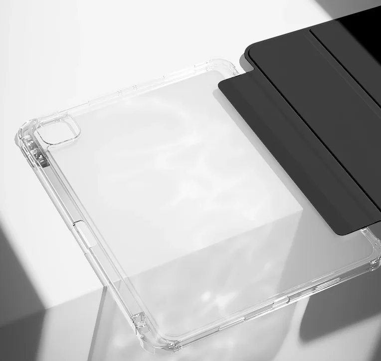 Flip Case With Magnetic Transparent Leather For The New iPad Mini 7 Protective Stand With Smart Auto Sleep/Wake Function