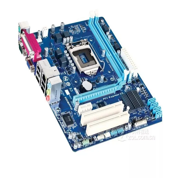 Motherboard H61 Mainboard Ga-h61m-s1 LGA 1155 Sockets CPU DDR4 RAM Work Perfectly