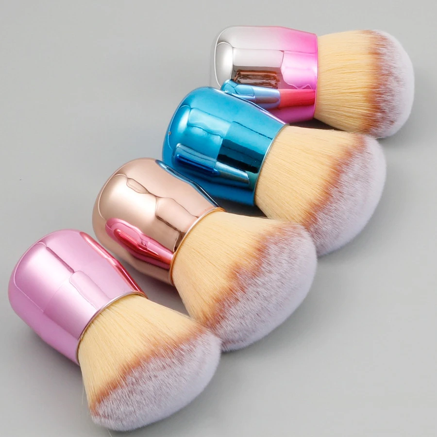 Wholesale Nail Art Dust Powder Remover Brush Nail Art Manicure Tools Soft Kabuki Nails Art Dust Cleaner Brush