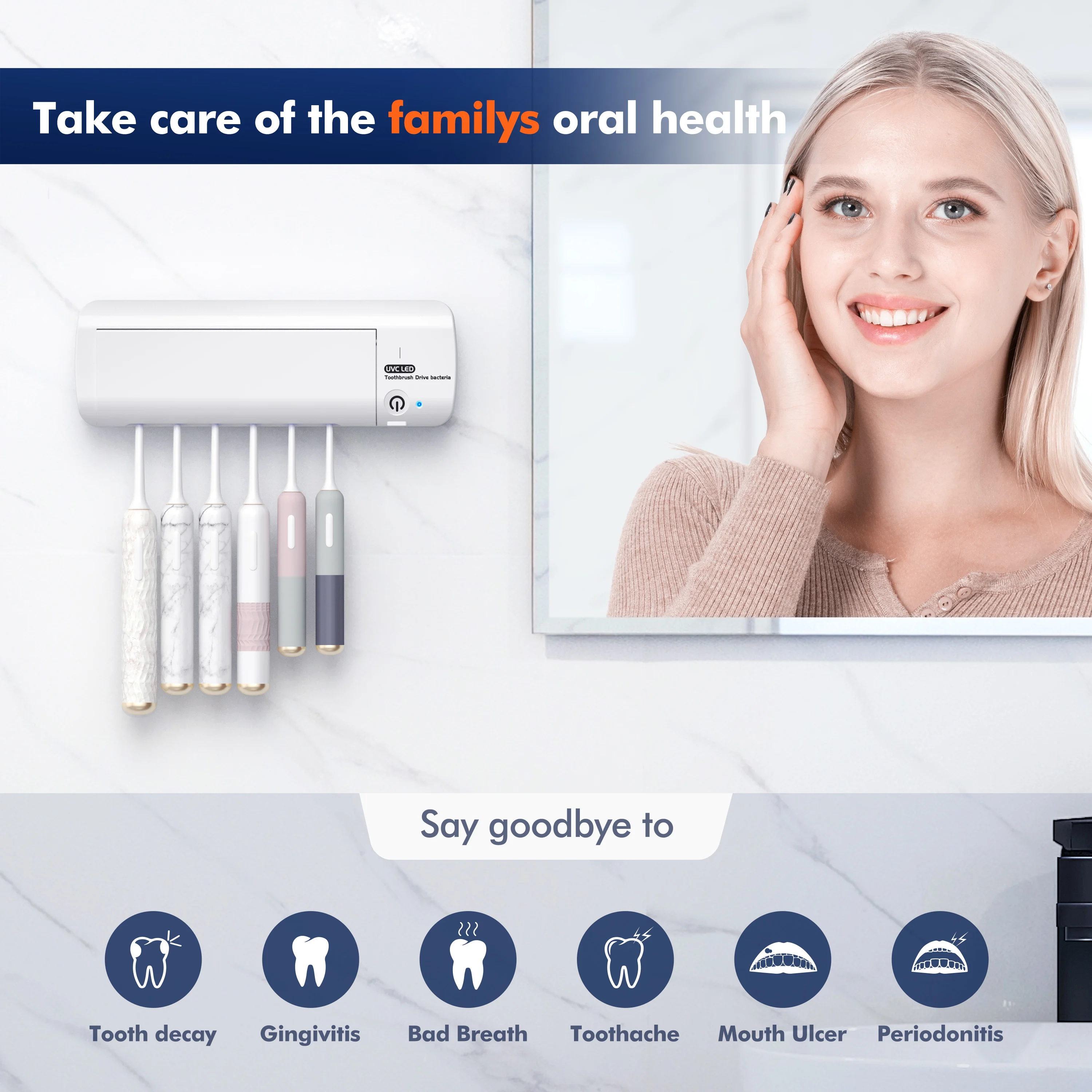 UV Toothbrush Sterilizer