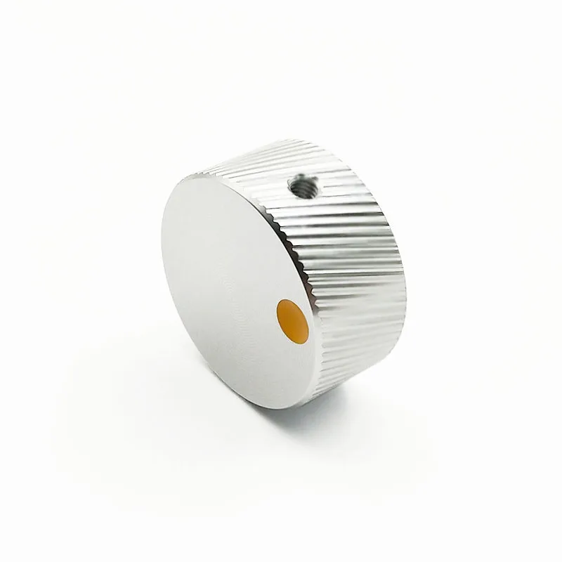 35mm sliver full aluminum recording and mixing console knobs volume control for encoder switch potentiometer D Teeth round shaft