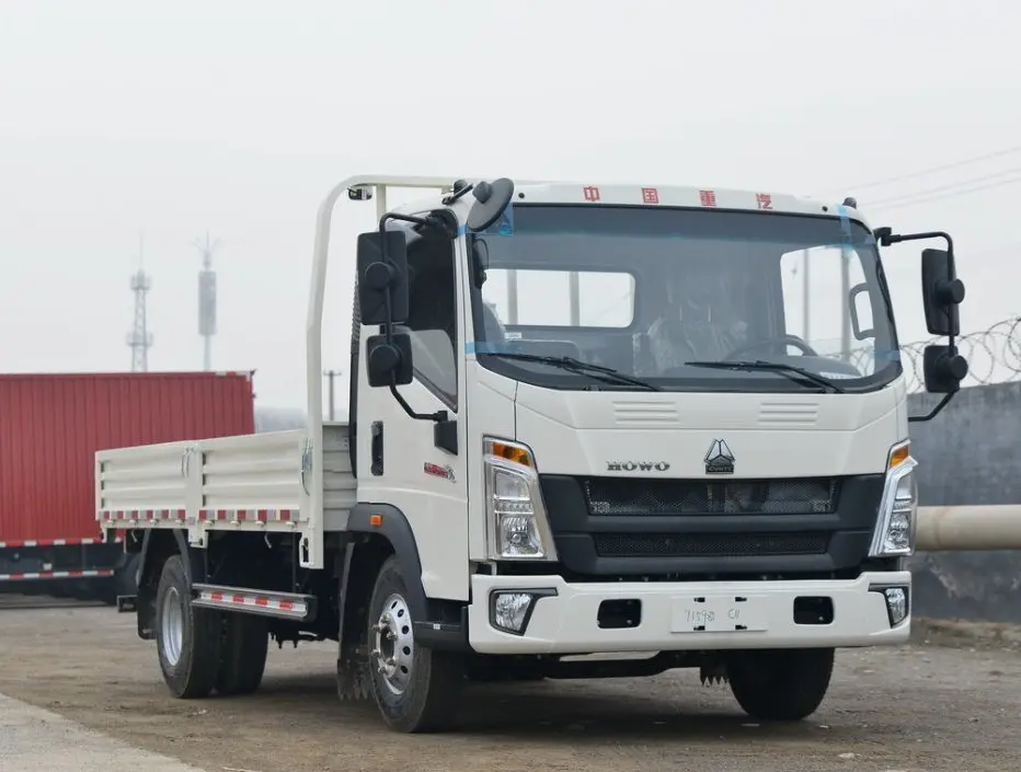 Sinotruk 4x2 3 тонны 5 тонн дизельный Левый ручной грузовой автомобиль небольшой мини-легкий грузовик
