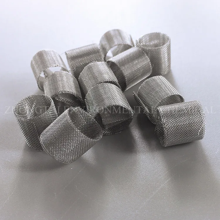 Stainless steel metal mesh dixon ring / metal laboratory packing ring