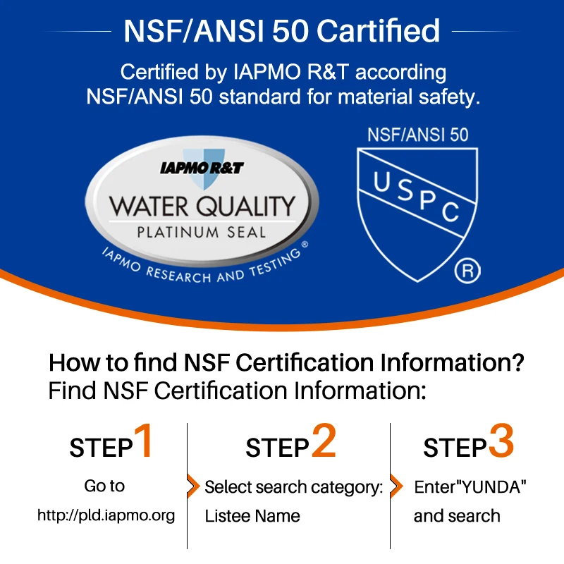 IAPMO certified 3 packs household spa filter length 5 Inches for spa water cleaning