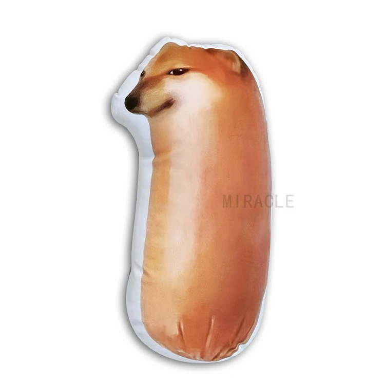 PP Cotton Cartoon Anime Custom Soft Cute Animal Weighted Cushion CASES Anxiety Bedtime Doll Shape Color Size Plush Pillow Custom