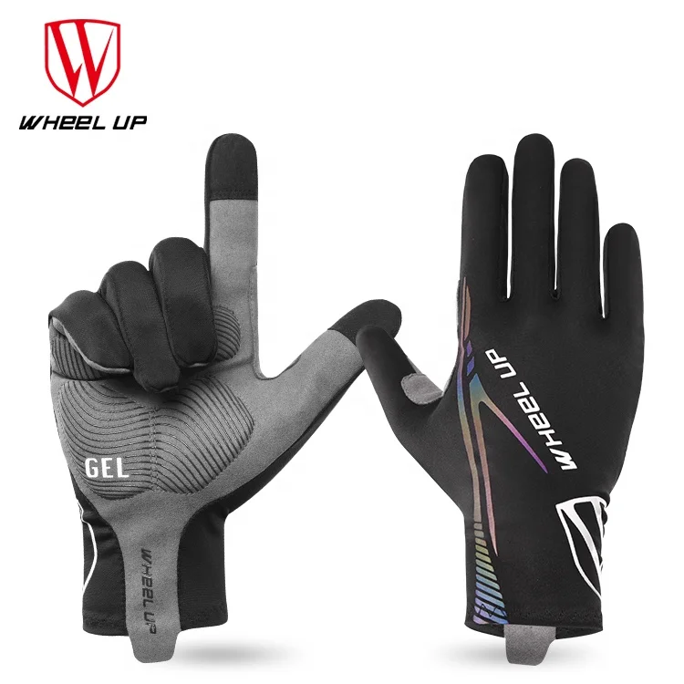 
WHEEL UP Touch Screen Bike Bicycle Gloves Full Finger Lycra Cycling gloves for Road Bike 