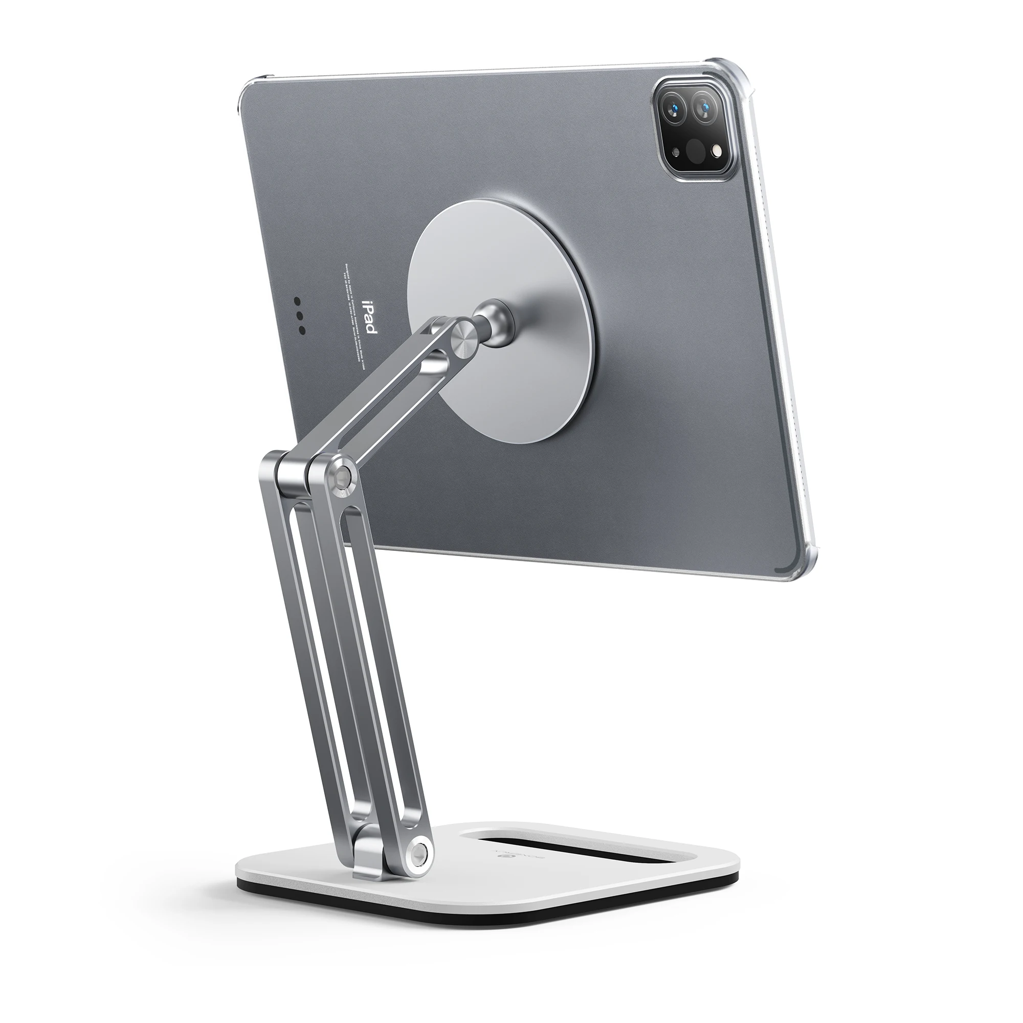 Boneruy Ergonomic Tablet Stand Aluminum Rotate Folding Magnetic Tablet Holder Tablet PC Stand for iPad