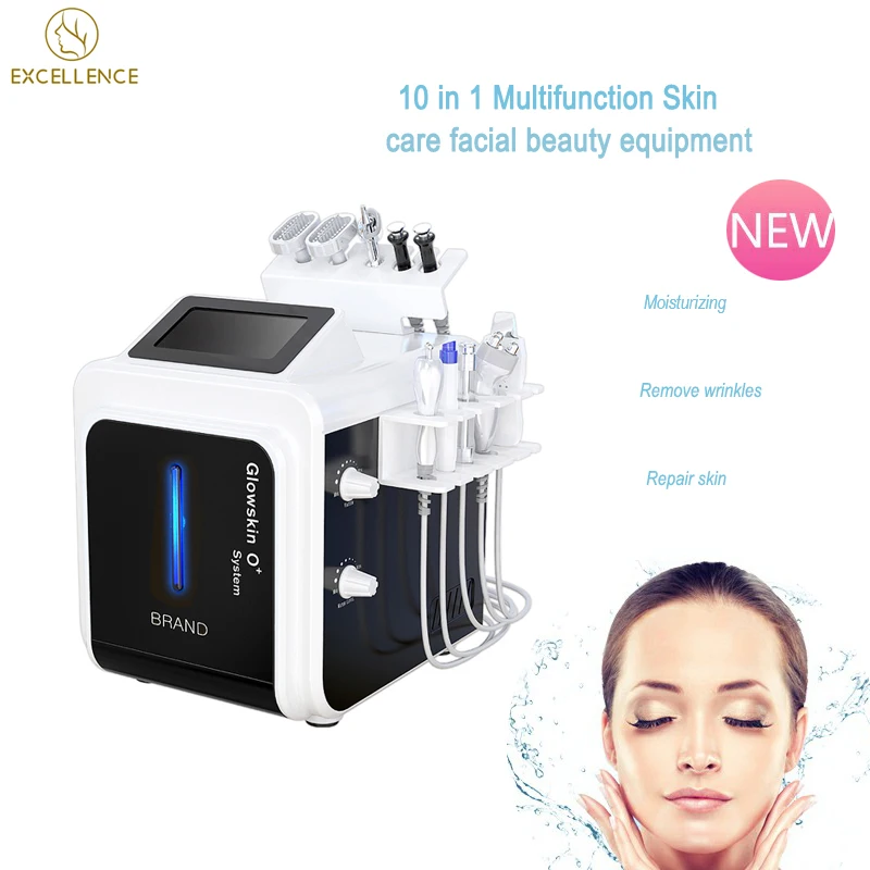 Hot products 2022 10 in 1 Portable facial hydra dermabrasion machine / hydra microdermabrasion machine