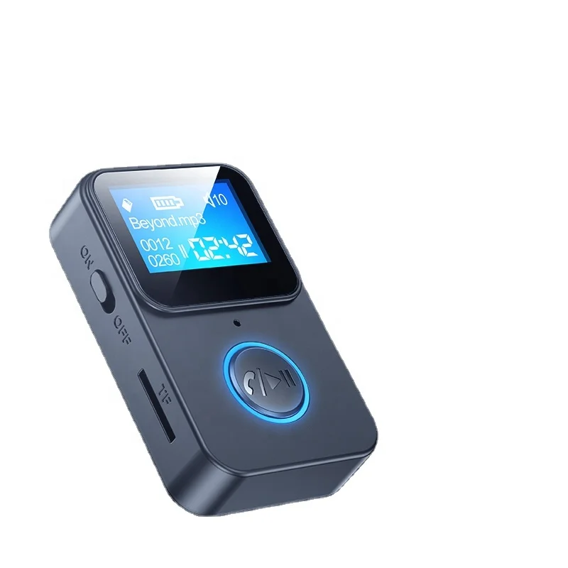 Хит продаж 2023 bluetooth-аудиоприемник C33 с поддержкой воспроизведения TF-карт mp3-плеер