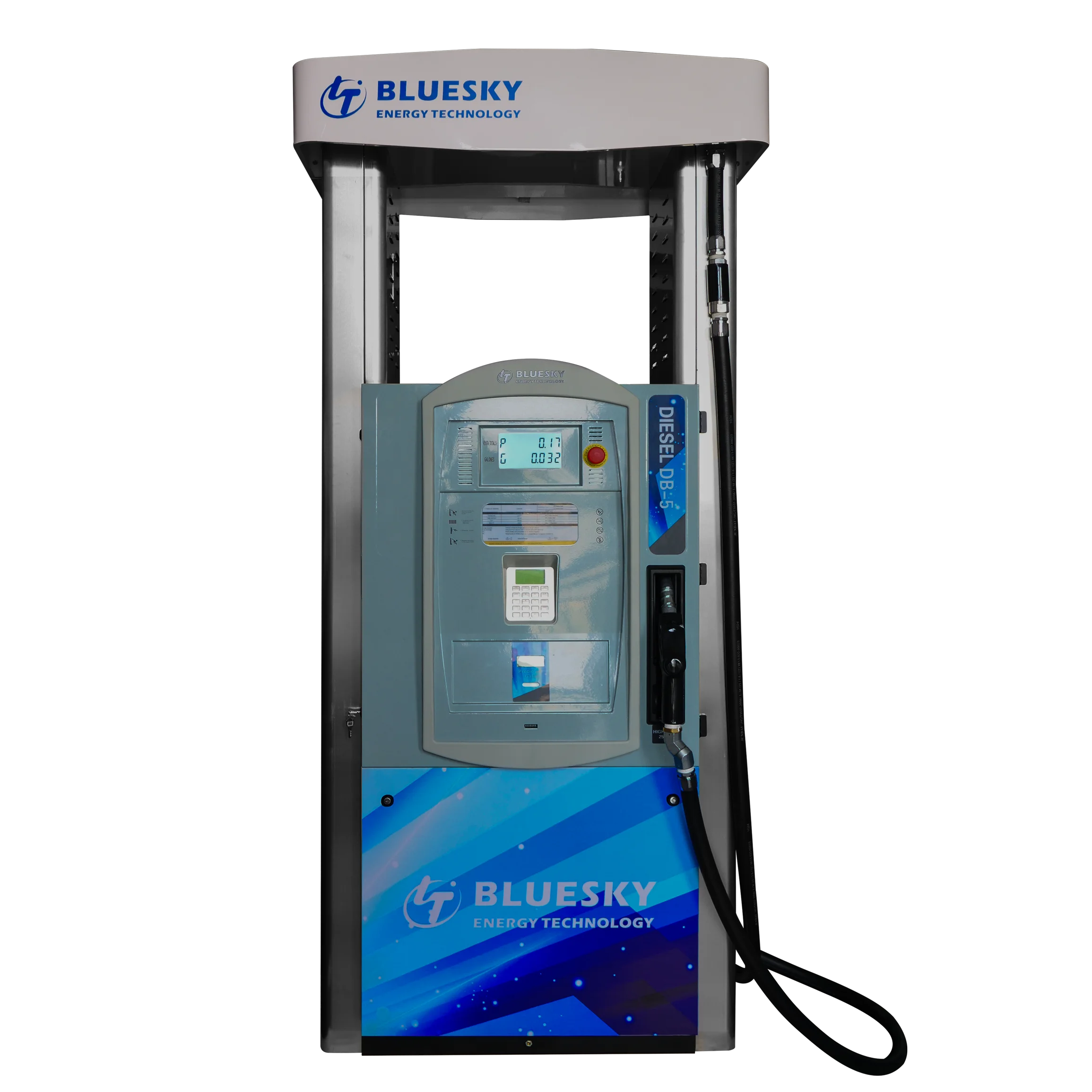 Bluesky Best Price Effective Controller Portable Type Fuel Dispenser Gas Station Smart Dispenser