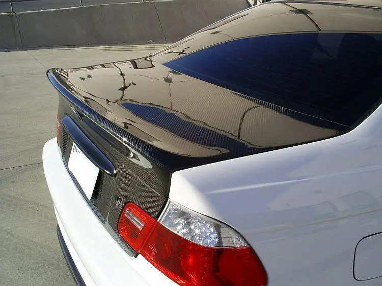  Задний багажник из углеродного волокна для BMW E46 CSL 325i 330i Coupe 2-Door