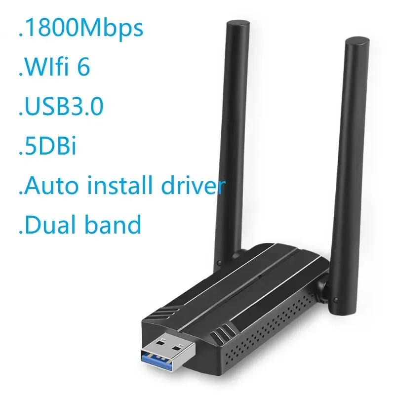 Factory Best Drive Free Antena Wifi 6 Adapter Wireless Wifi Adapter For Smartphone Wifi Adapter For Android Tablet