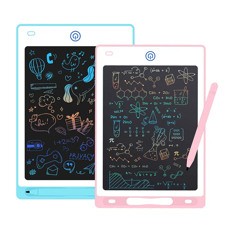 Colorful Screen Doodle Board Pad Electronic Drawing Handwriting 10 inch LCD Writing Tablet For Children Kids