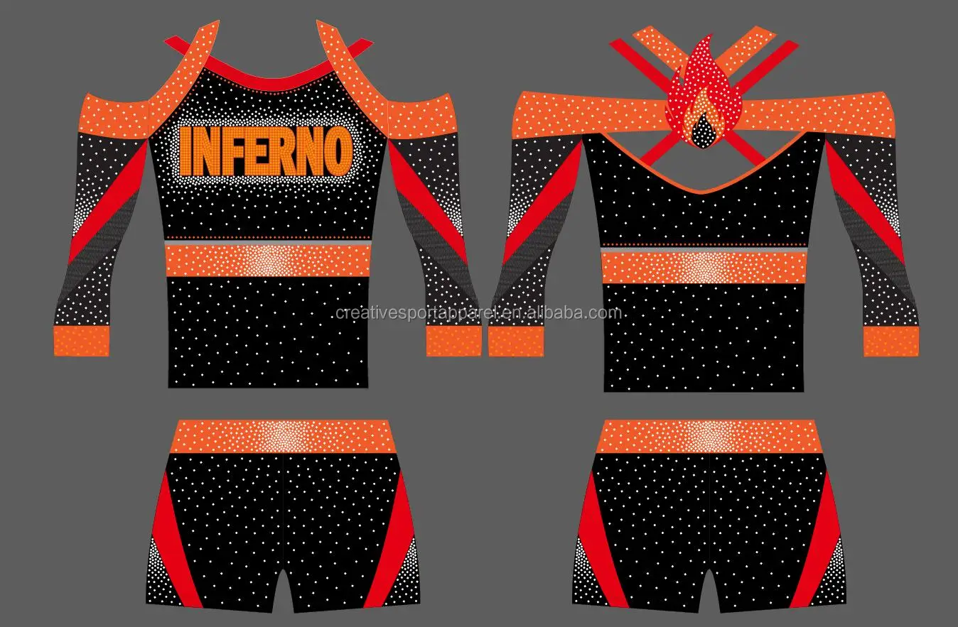 2020 custom cheerleader cheer crop top uniforms designs
