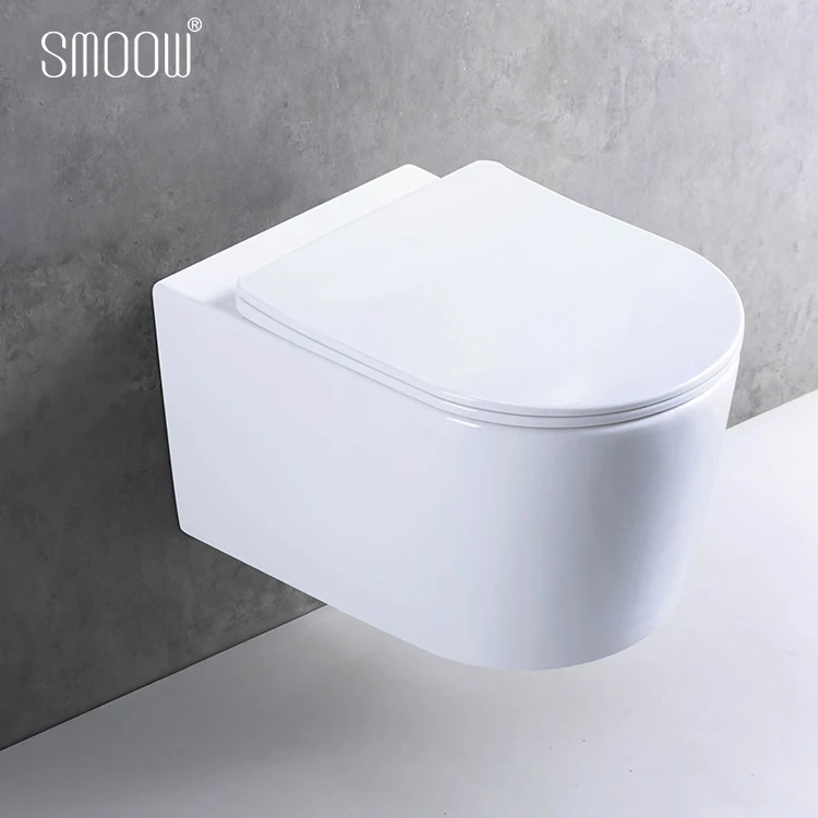 sanitary wares popular design white ceramic wall hung toilet sanitary ware commode