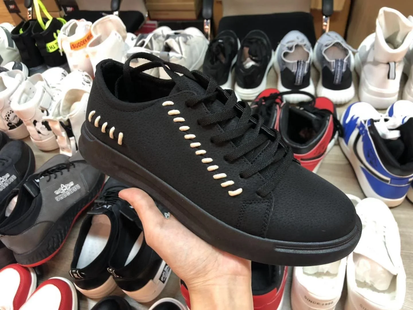 GZY factory clearance casual shoes men sneakers sports shoes for men low price stocklots shoes