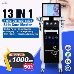 Hot Selling 13 In 1 Hydra Diamond Microdermabrasion Dermabrasion Hydra Dermabrasion Machine Hydro Dermabrasion Facial Machine