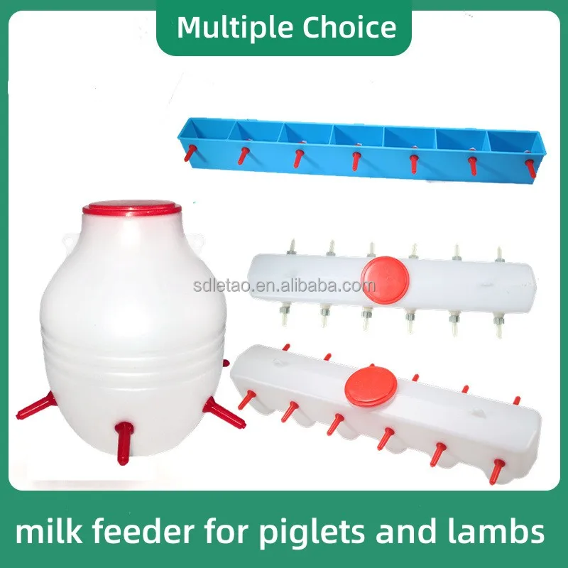 9L automatic lamb milk feeder 8 nipples  can heating the milk For Calf  piglet lamb animal milk feeder