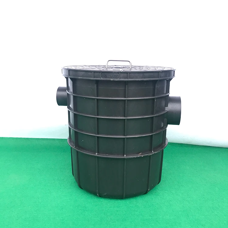Plastic Sewage Treatment Lifting Equipment Kitchen Oil Filter Grease Trap