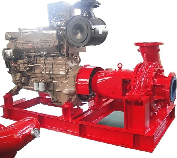 CCS, BV, ABS Approved 600m3/h Diesel Engine Driven Fire Fighting FiFi Pump