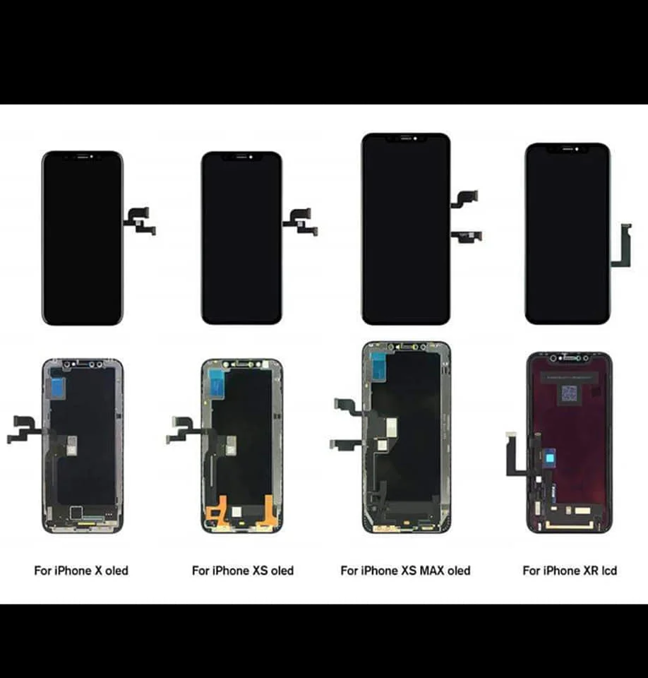 Wholesale mobile phone replacement parts oled touch lcd screen for iphone 6 7 8Plus X Xr Xs 11 11Pro 12 Pro Max