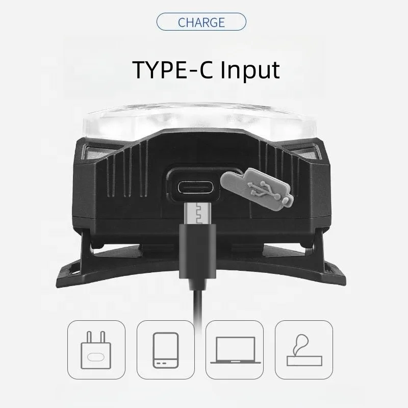 Wason High Brightness 1000 Lumens 9*LED Sensor Headlamp 6 Modes Waterproof Rechargeable Headlight For Camping Fishing Running