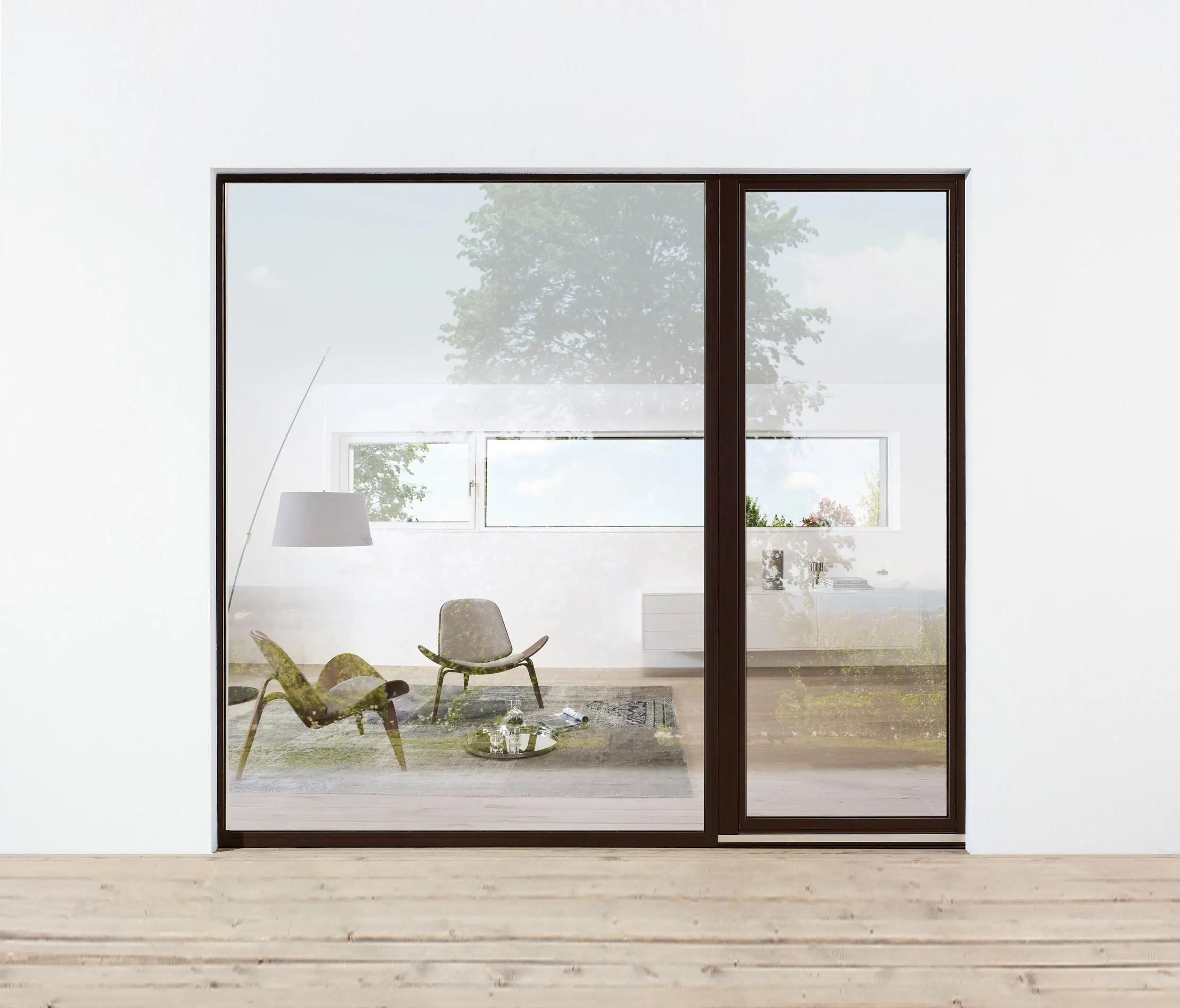 Golden, silver and other colors reduce weight glass patio with sliding doors in sound insulation easy to use