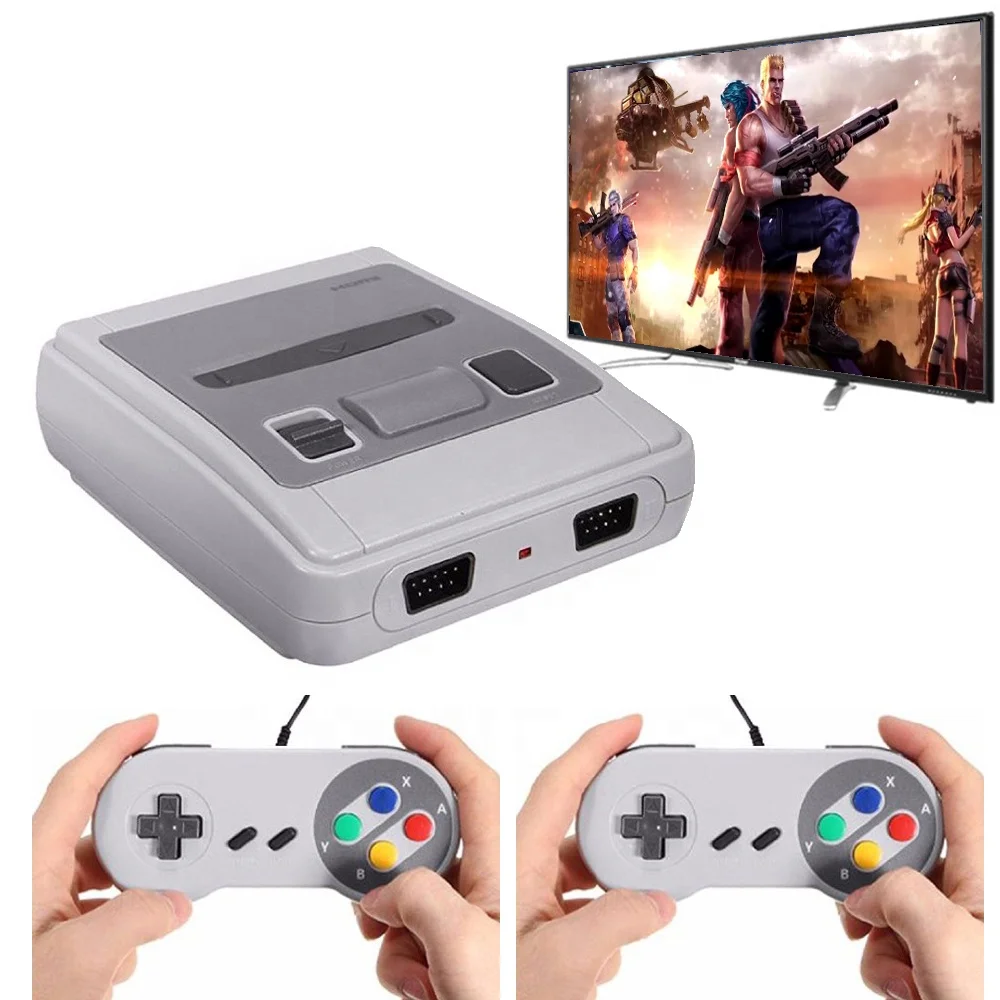 621 4K HD игры Мини ТВ портативная игровая консоль видео для игр SNES супер мини классическая SFC с 2