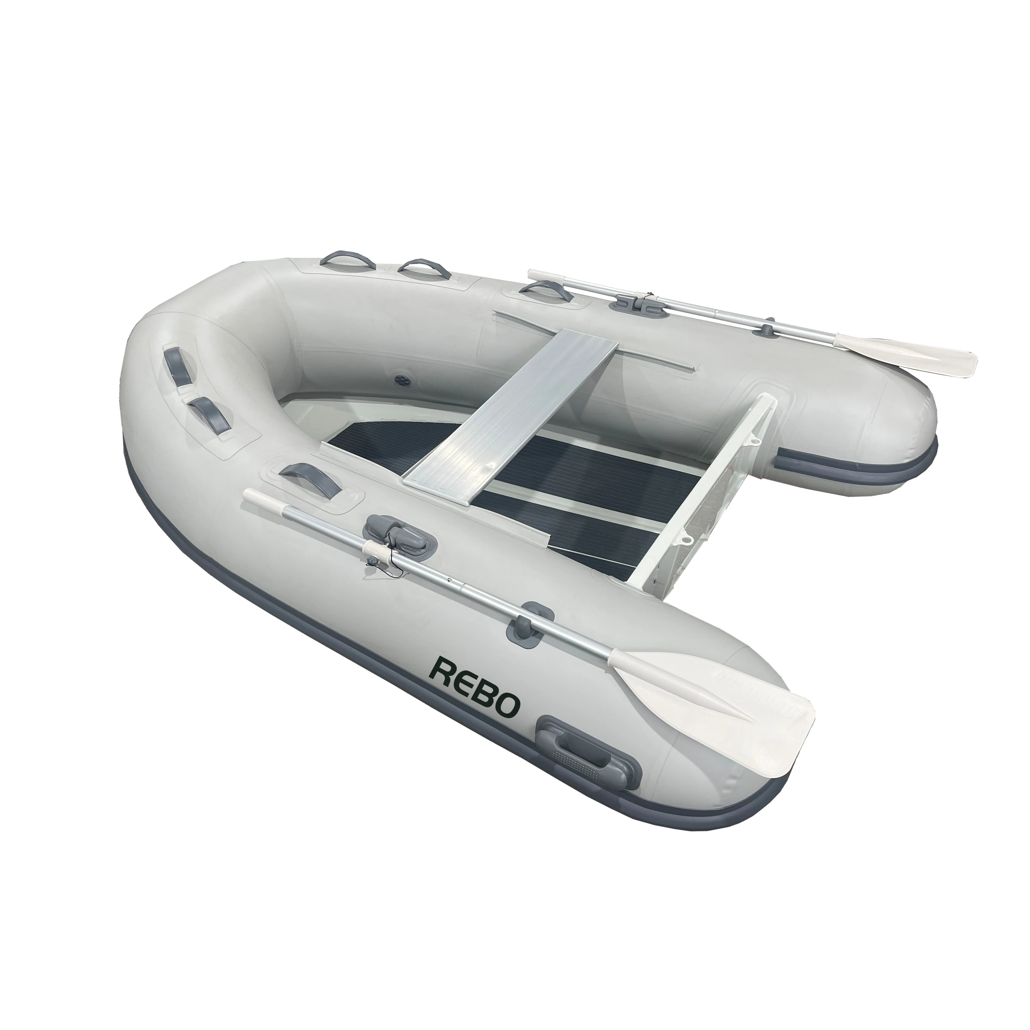 Single Hull Cheap New Model Aluminum RIB 240 Hypalon PVC Inflatable Boat For Sale