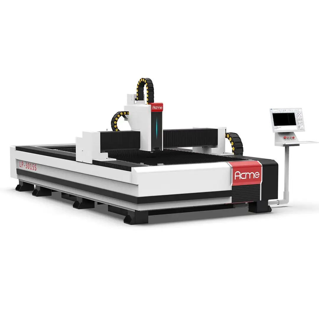 Factory Wholesale Price 1000W 2000W 3000W 1530 3015 Carbon Stainless Steel Metal Sheet Fiber Laser Cutting Machine