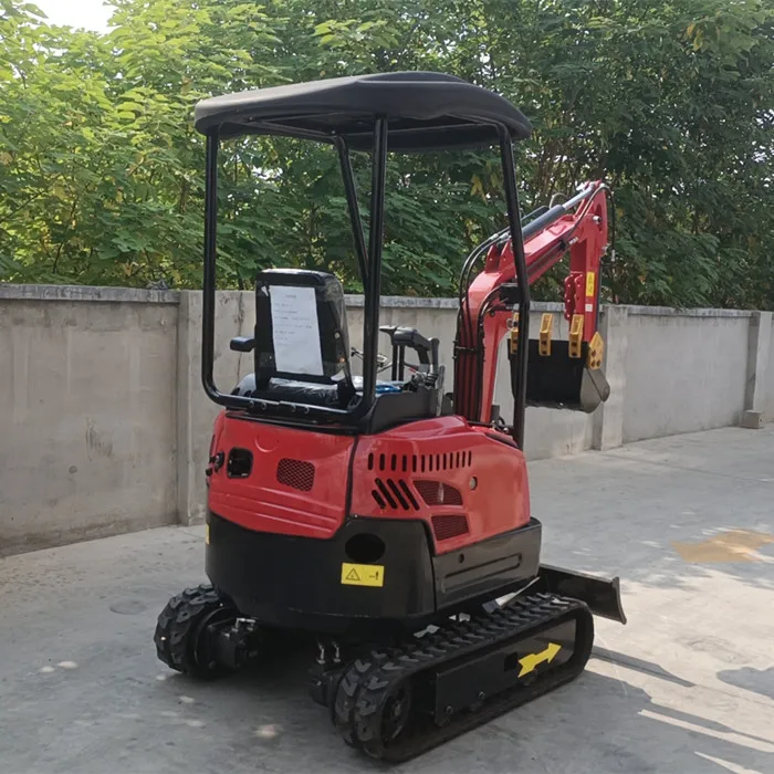 TOHO 1.5 ton small mini excavator multi function digger price for wholesale