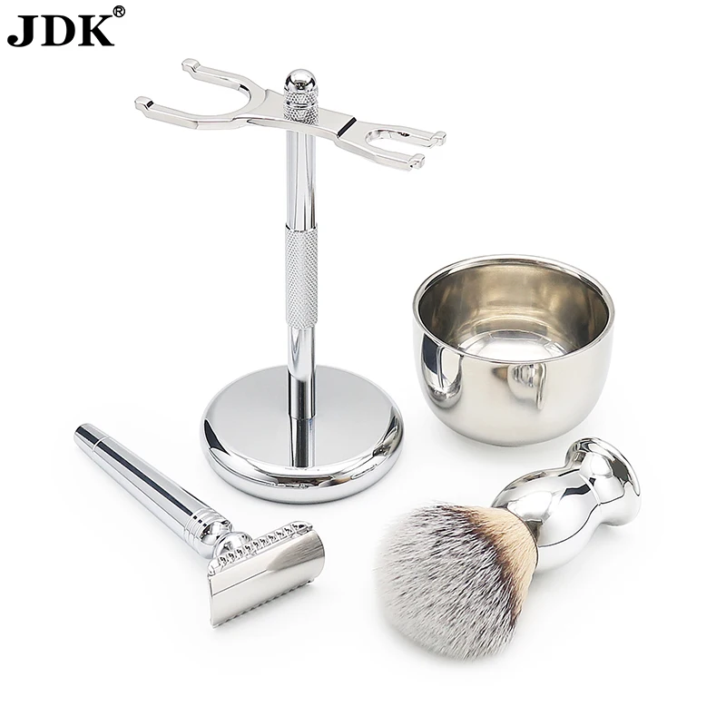 Other Shaving & Hair Removal Products Stainless Steel Premium Quality Shaving Brush Razor Soap Bowl Shaving Set for Men