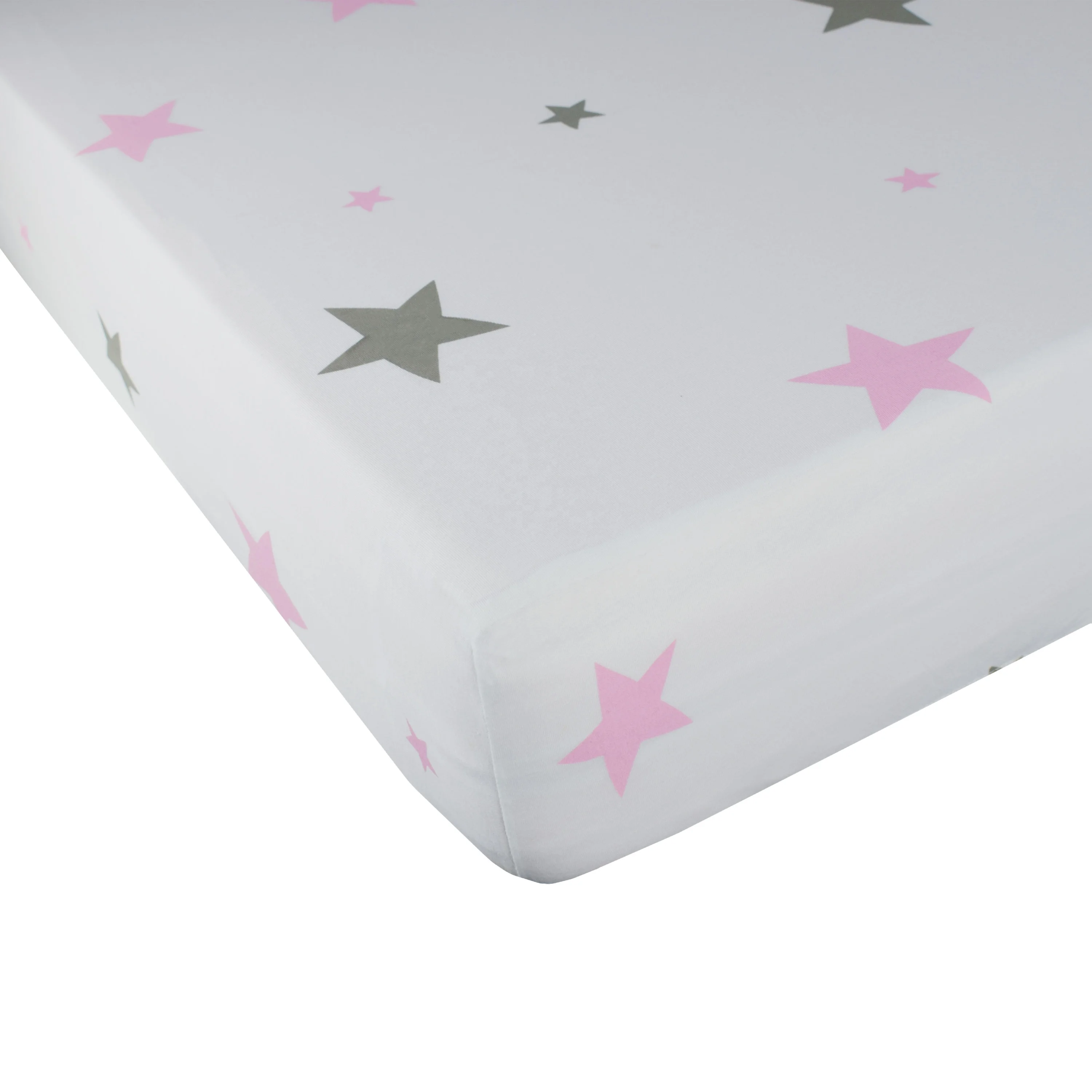 Printed 100% Cotton Bamboo Baby Bed Sheets Bassinet Sheets Set