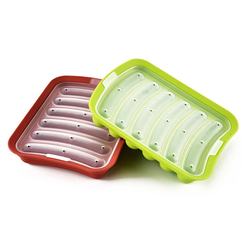 Silicone sausage mold homemade hot dog mold DIY ham meat mold household steamed sausage tool