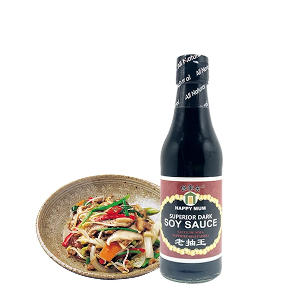 Chinese Sugar Free Halal 250ml  Dark Soy Sauce Brands