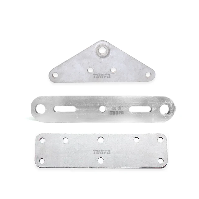 Hebei tuofa Yoke clevis plate on power transmission lines hot-dip galvanized yoke plate