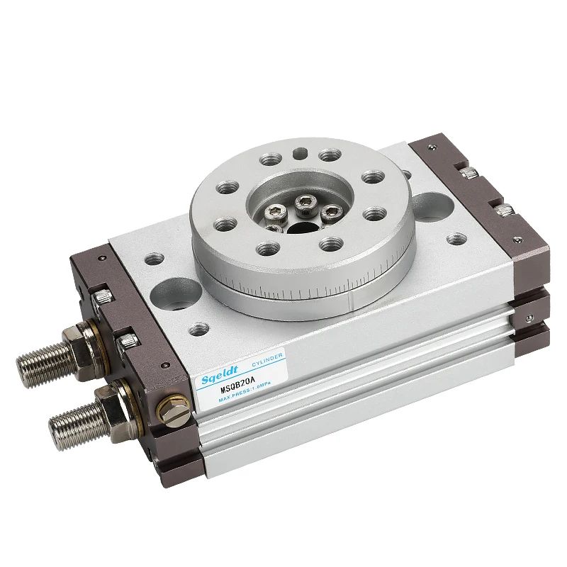 Rotating cylinder msqb-3A7A10A20A50A70A100A200A swing pneumatic 90 degree 180 degree rotating pneumatic cylinder