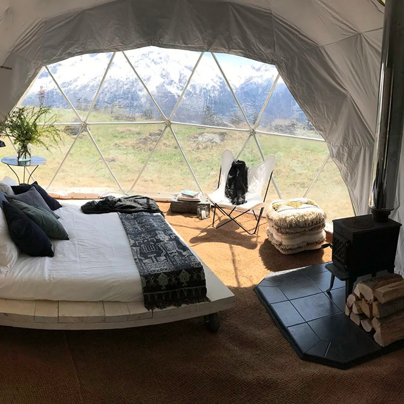 6m Camping Transparent PVC Dome Gazebo Tent With Cheap Price