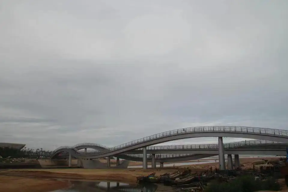 Prefabricated Steel Structure Prefab Bridge Structure Elevated Bridge